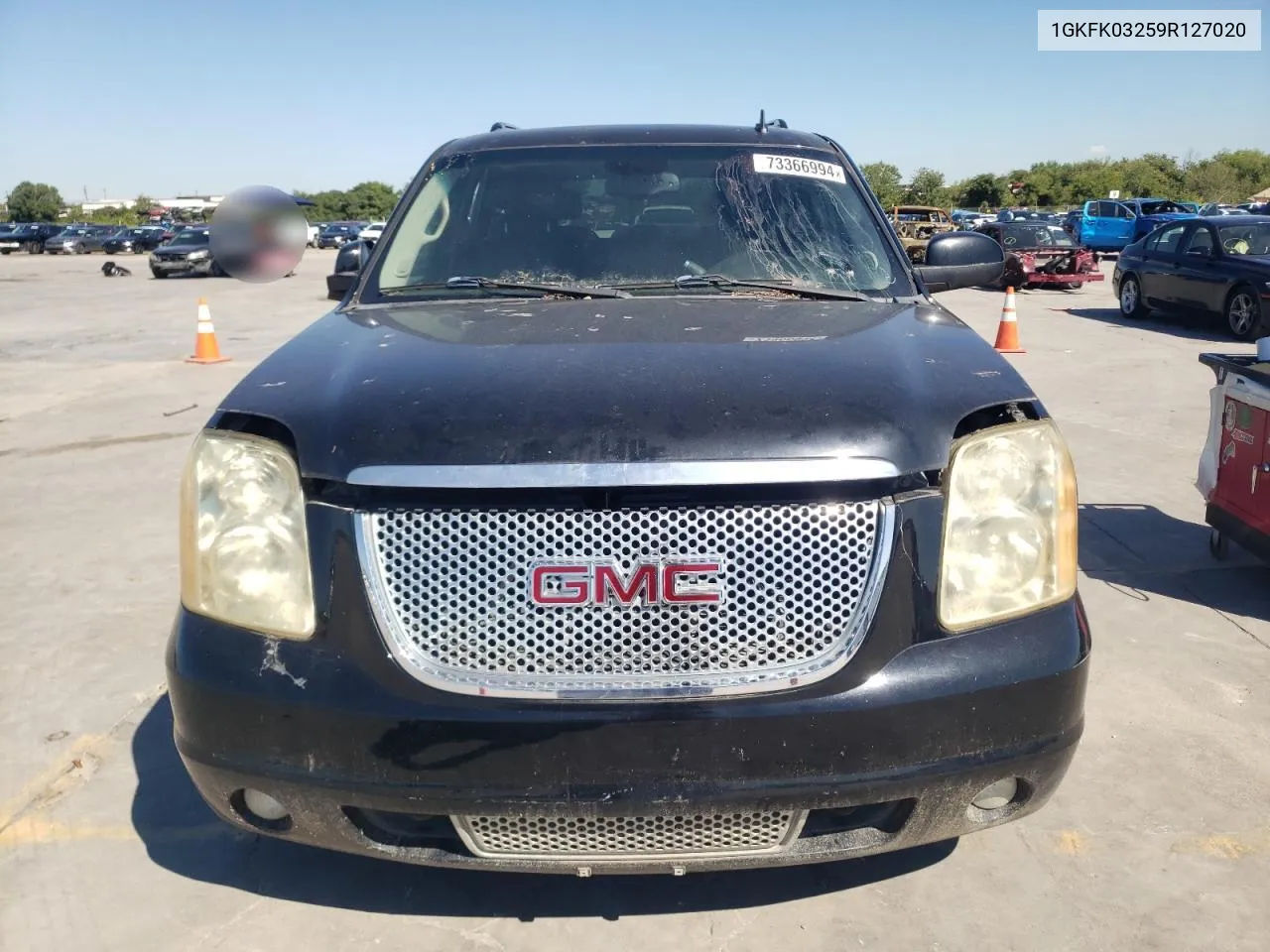 2009 GMC Yukon Denali VIN: 1GKFK03259R127020 Lot: 73366994