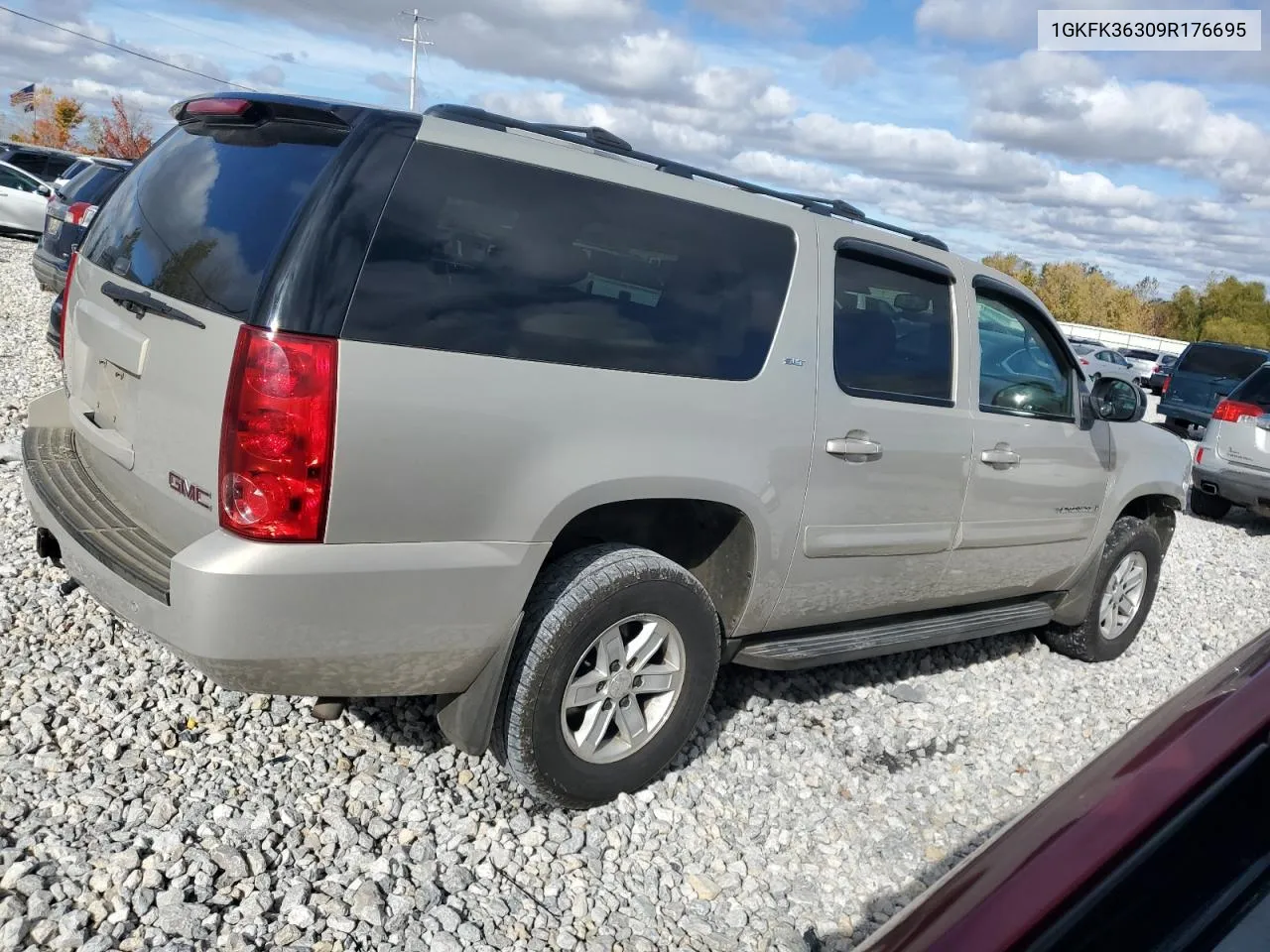 2009 GMC Yukon Xl K1500 Slt VIN: 1GKFK36309R176695 Lot: 75606764