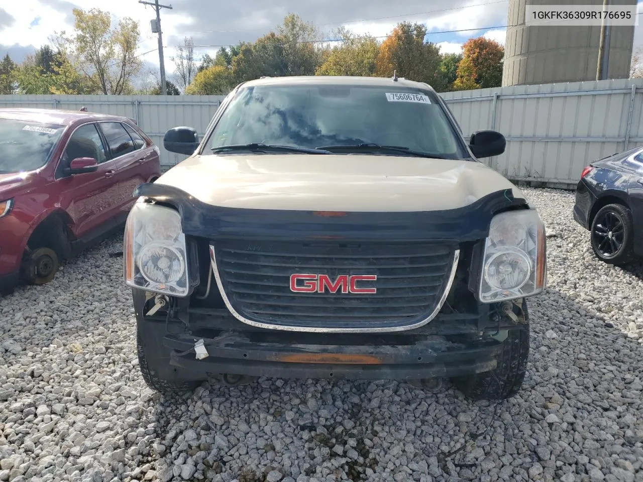 1GKFK36309R176695 2009 GMC Yukon Xl K1500 Slt