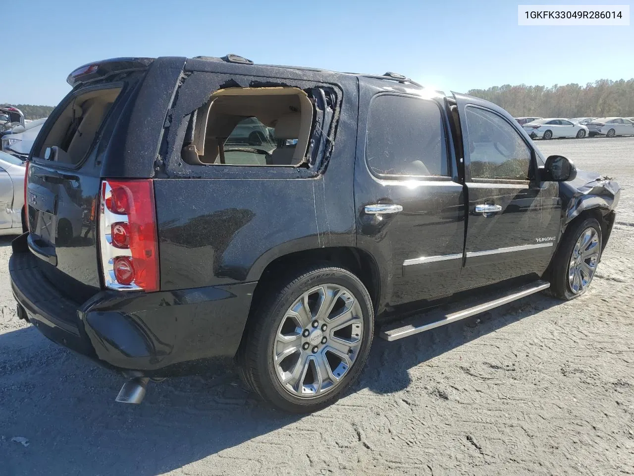 2009 GMC Yukon Slt VIN: 1GKFK33049R286014 Lot: 76011394