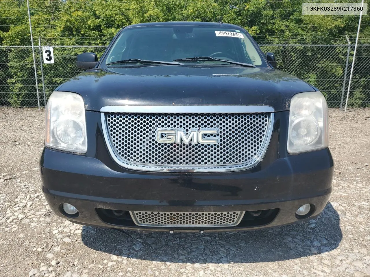 2009 GMC Yukon Denali VIN: 1GKFK03289R217360 Lot: 78152854