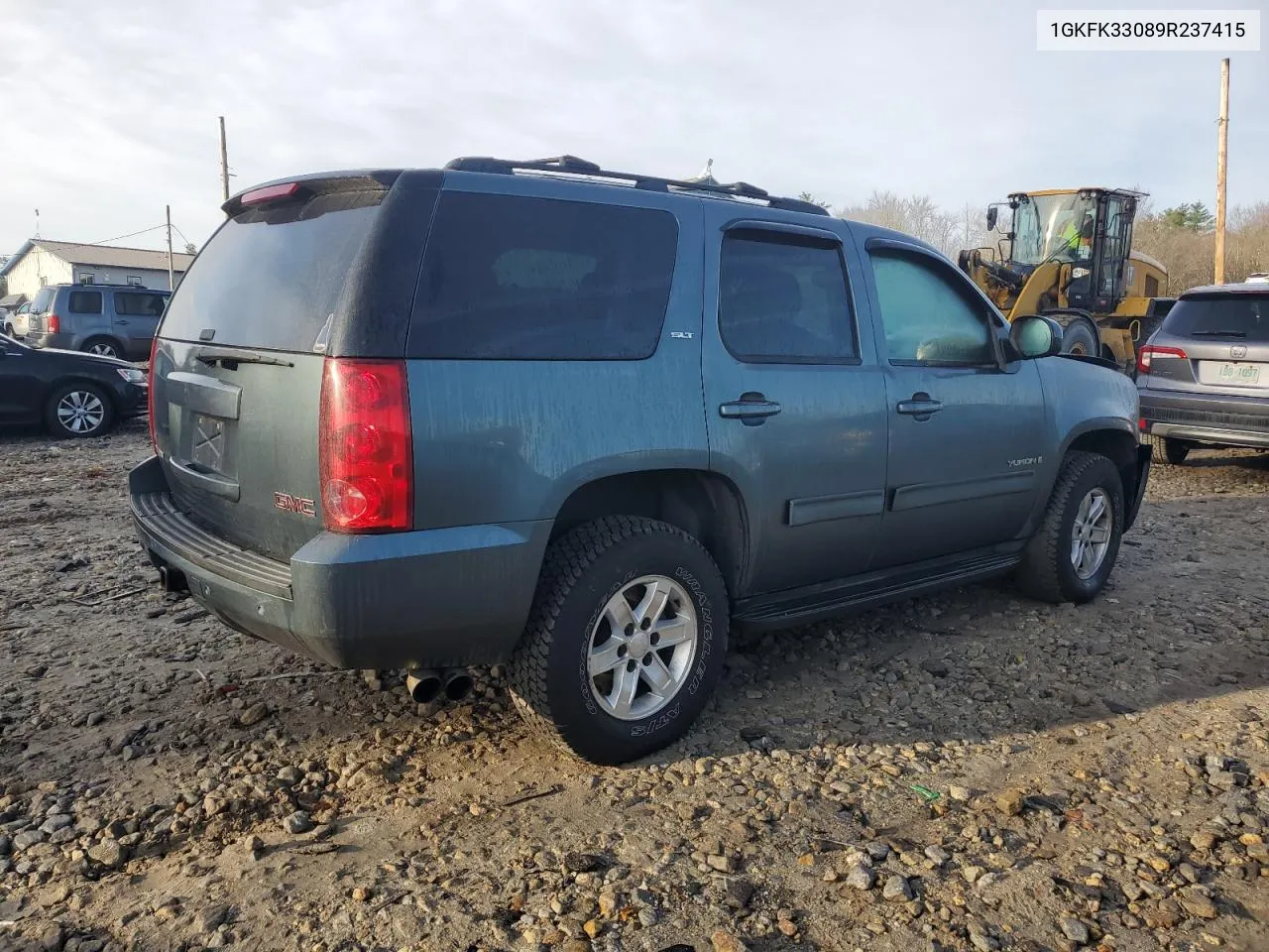 2009 GMC Yukon Slt VIN: 1GKFK33089R237415 Lot: 78452594