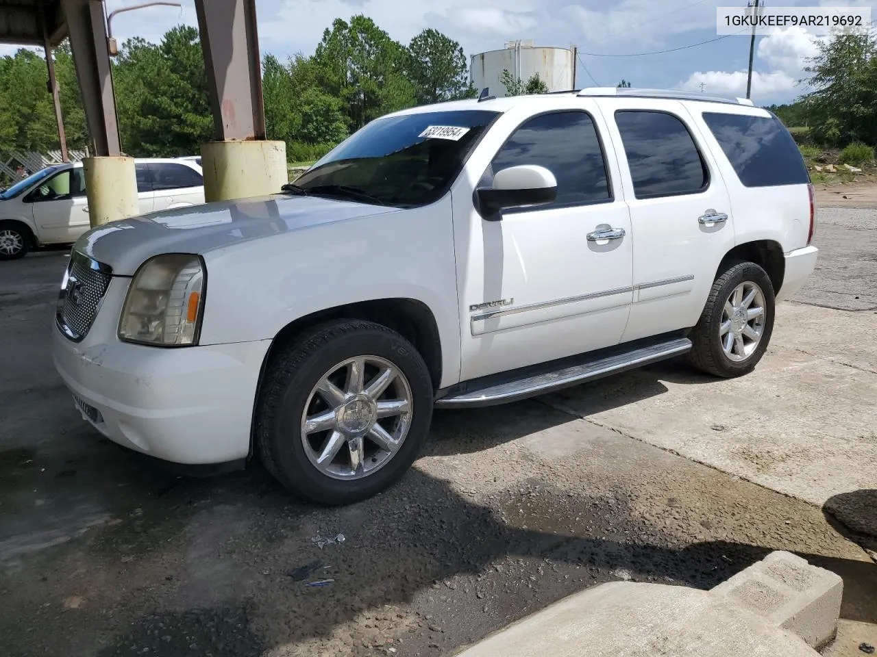 2010 GMC Yukon Denali VIN: 1GKUKEEF9AR219692 Lot: 63219954