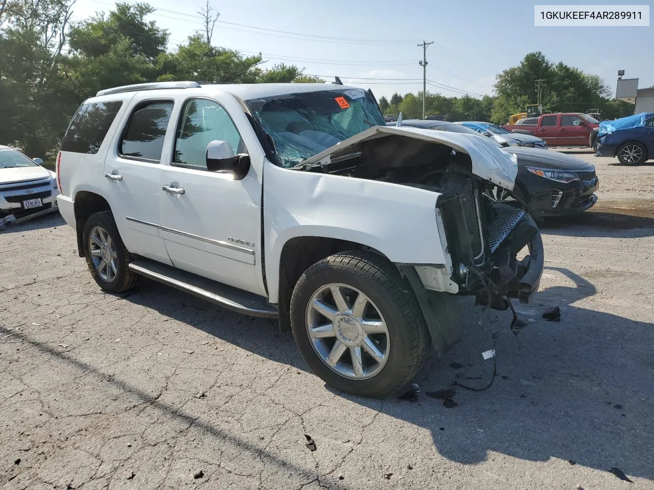 2010 GMC Yukon Denali VIN: 1GKUKEEF4AR289911 Lot: 68377754