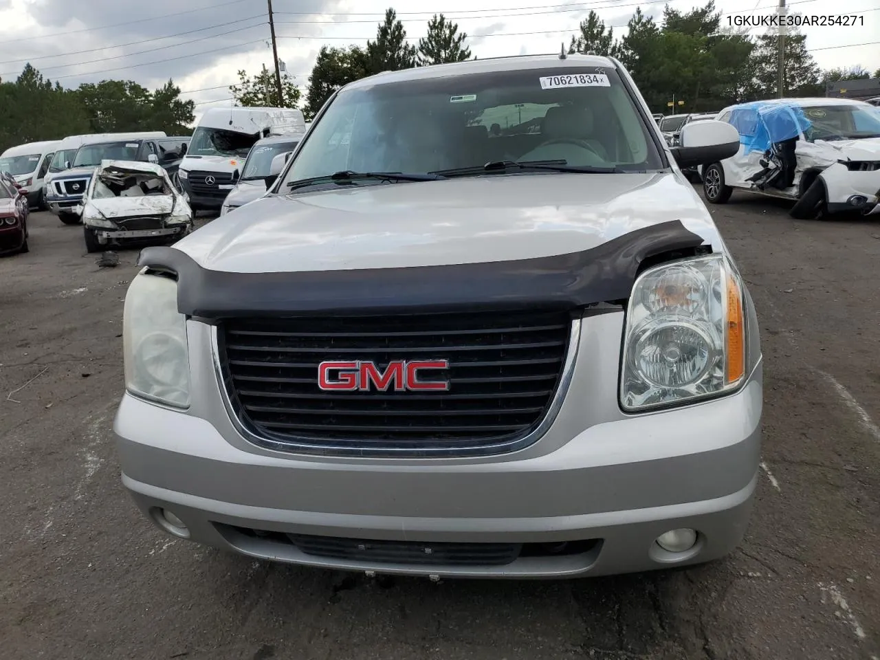 2010 GMC Yukon Xl K1500 Slt VIN: 1GKUKKE30AR254271 Lot: 70621834