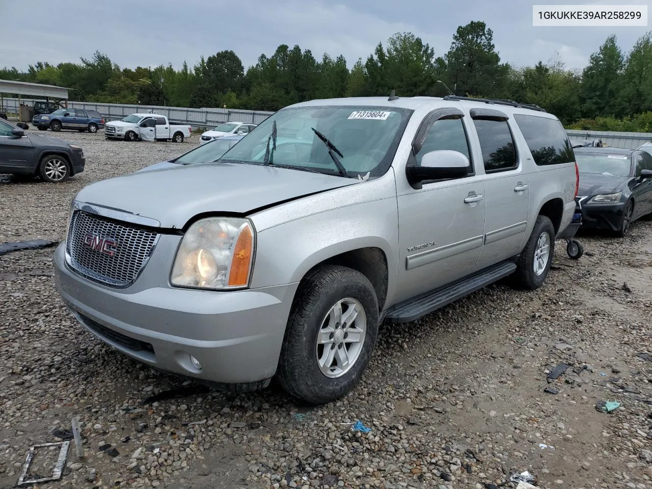 2010 GMC Yukon Xl K1500 Slt VIN: 1GKUKKE39AR258299 Lot: 71315604