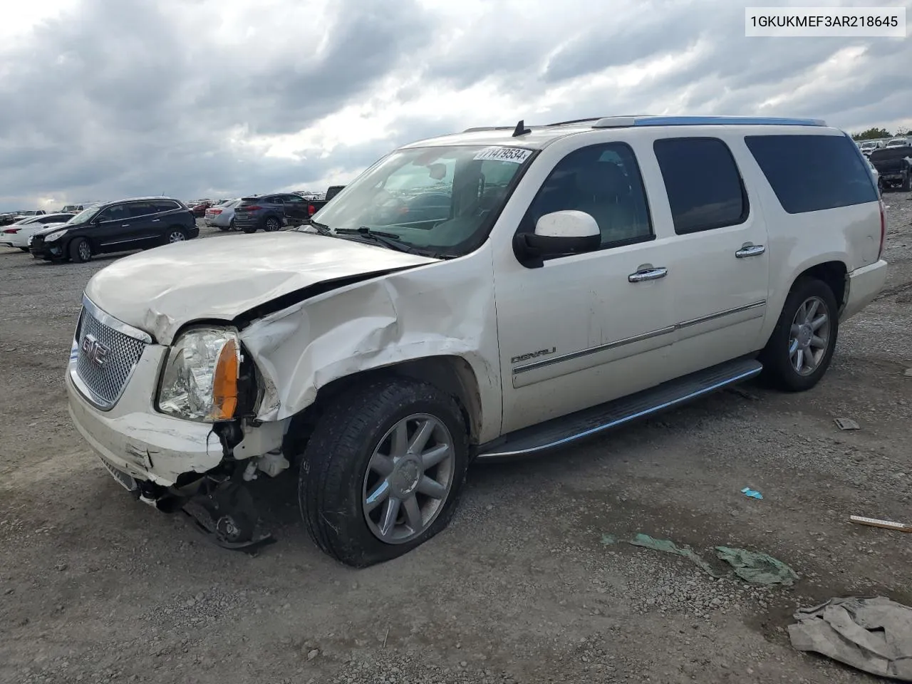 2010 GMC Yukon Xl Denali VIN: 1GKUKMEF3AR218645 Lot: 71479534