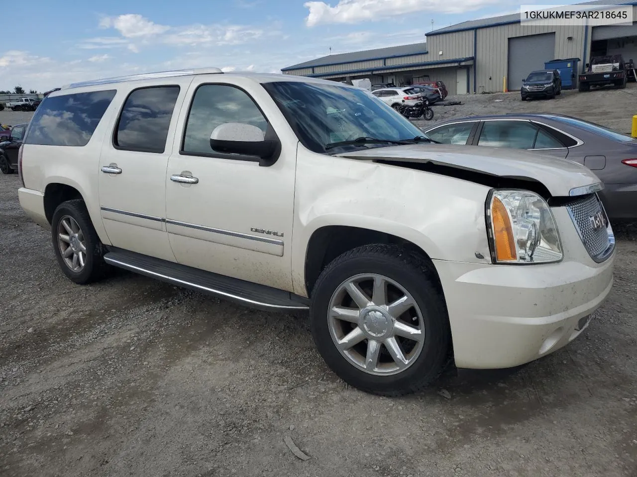 2010 GMC Yukon Xl Denali VIN: 1GKUKMEF3AR218645 Lot: 71479534