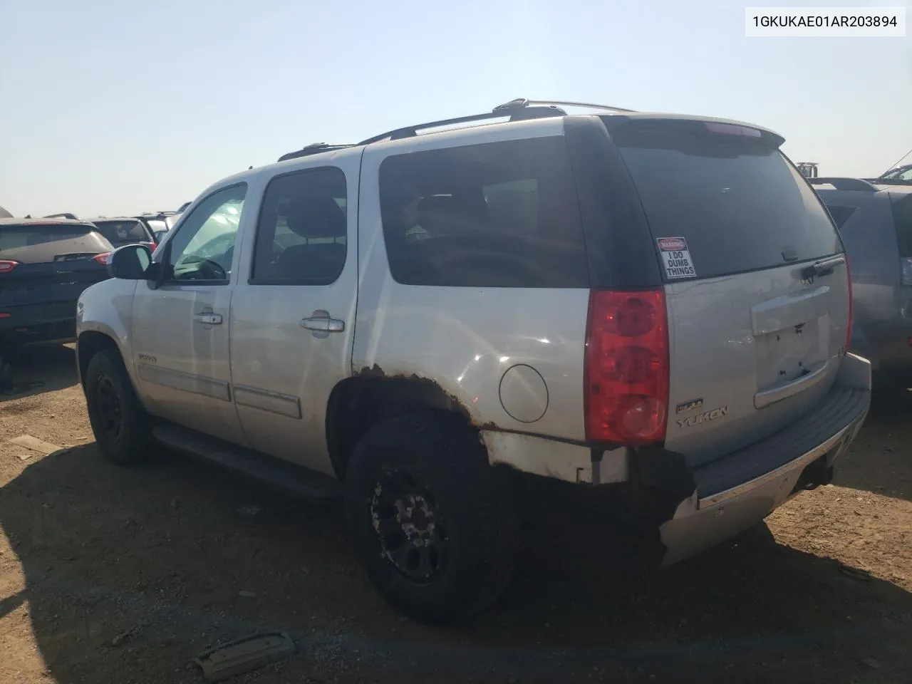 2010 GMC Yukon Sle VIN: 1GKUKAE01AR203894 Lot: 72183084