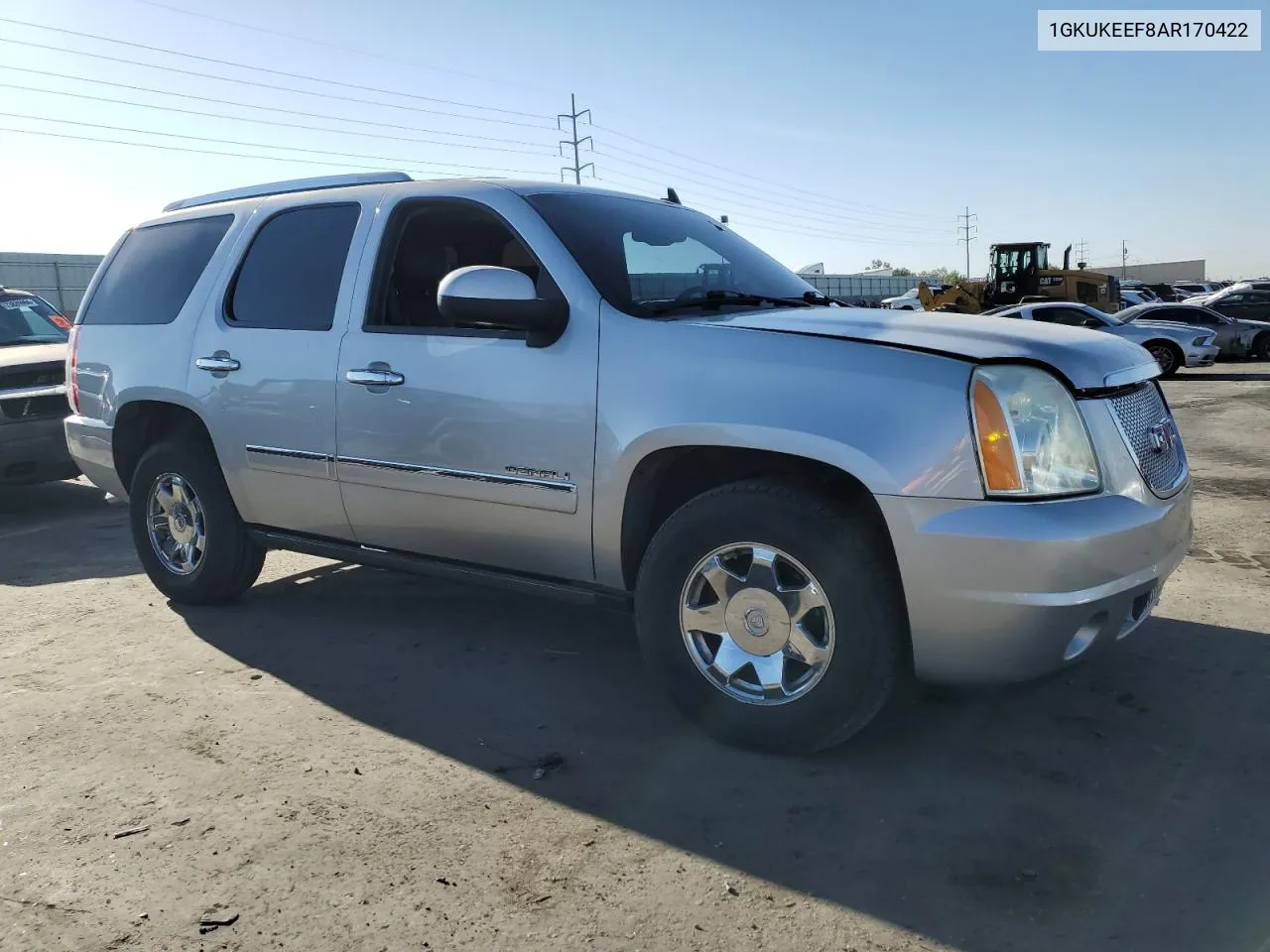 2010 GMC Yukon Denali VIN: 1GKUKEEF8AR170422 Lot: 74334354