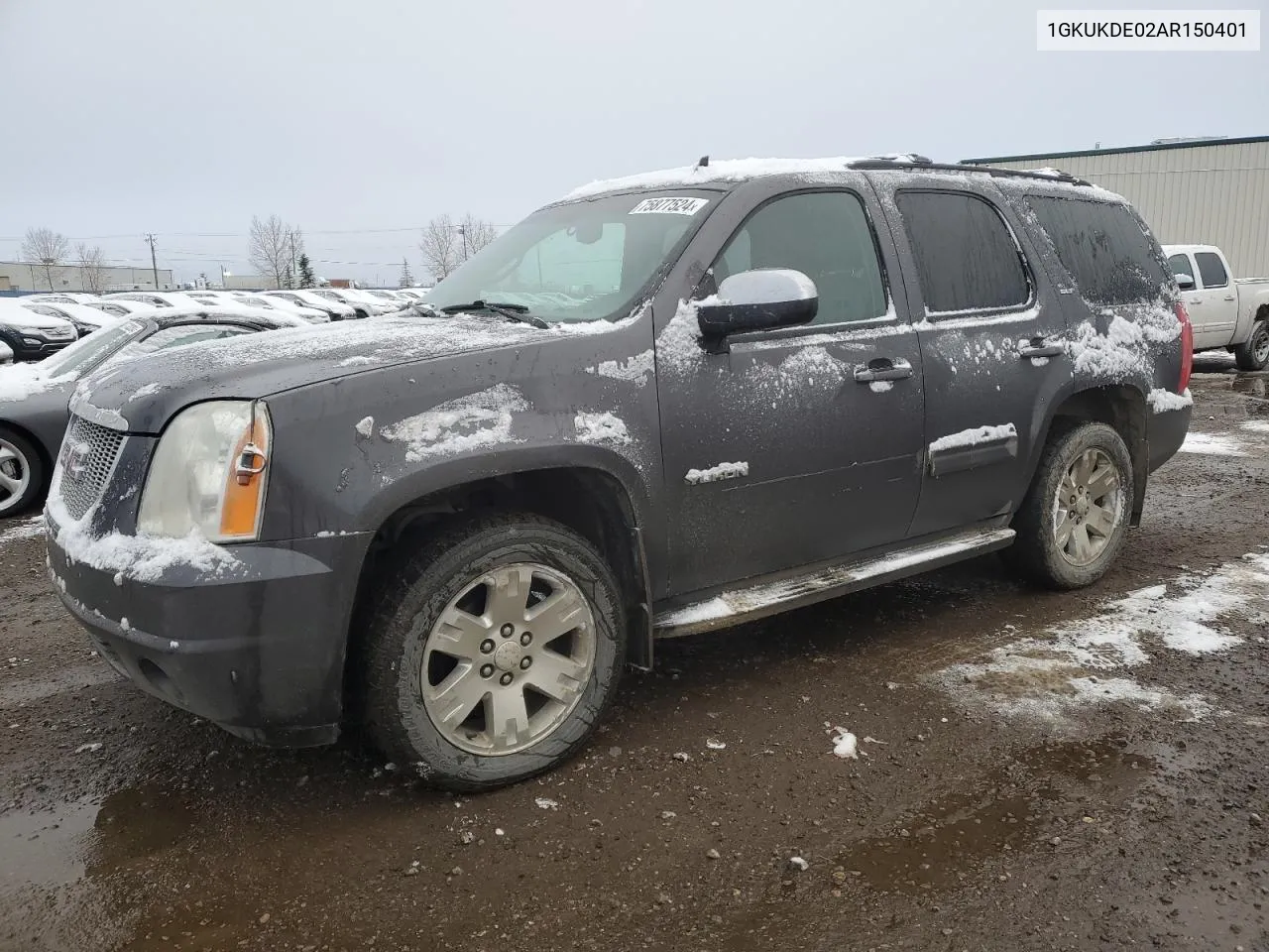 2010 GMC Yukon Slt VIN: 1GKUKDE02AR150401 Lot: 75877524