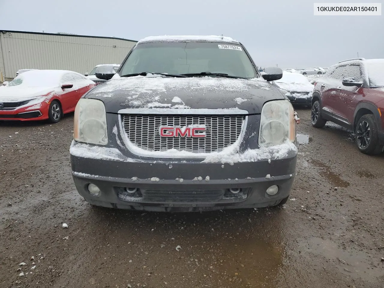 2010 GMC Yukon Slt VIN: 1GKUKDE02AR150401 Lot: 75877524