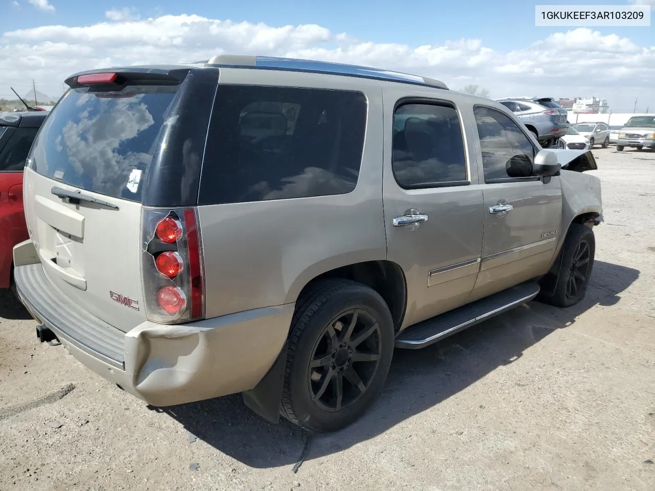 2010 GMC Yukon Denali VIN: 1GKUKEEF3AR103209 Lot: 76186654