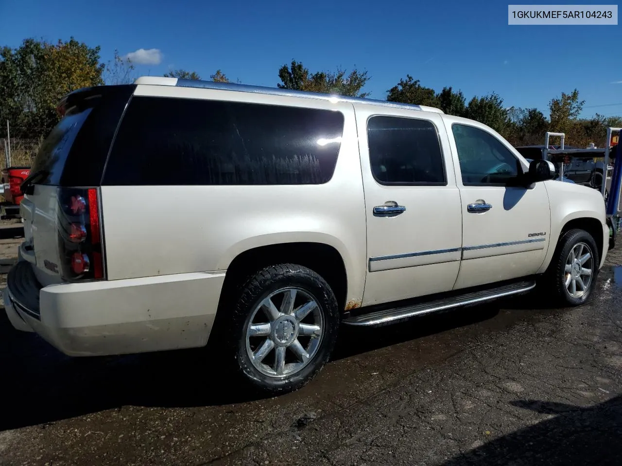 2010 GMC Yukon Xl Denali VIN: 1GKUKMEF5AR104243 Lot: 76262554