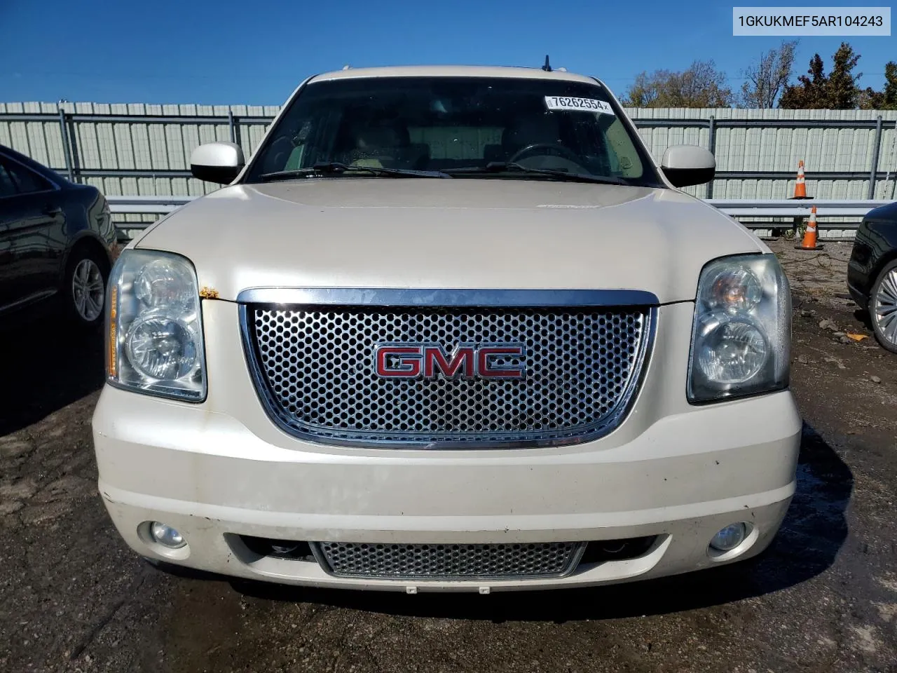 1GKUKMEF5AR104243 2010 GMC Yukon Xl Denali