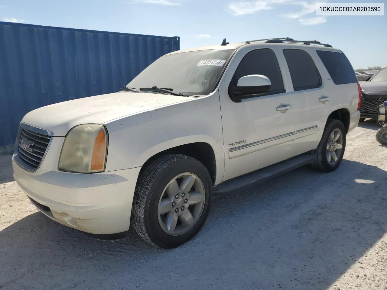 1GKUCCE02AR203590 2010 GMC Yukon Slt