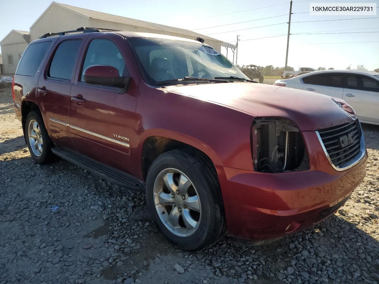 2010 GMC Yukon Slt VIN: 1GKMCCE30AR229731 Lot: 76600164