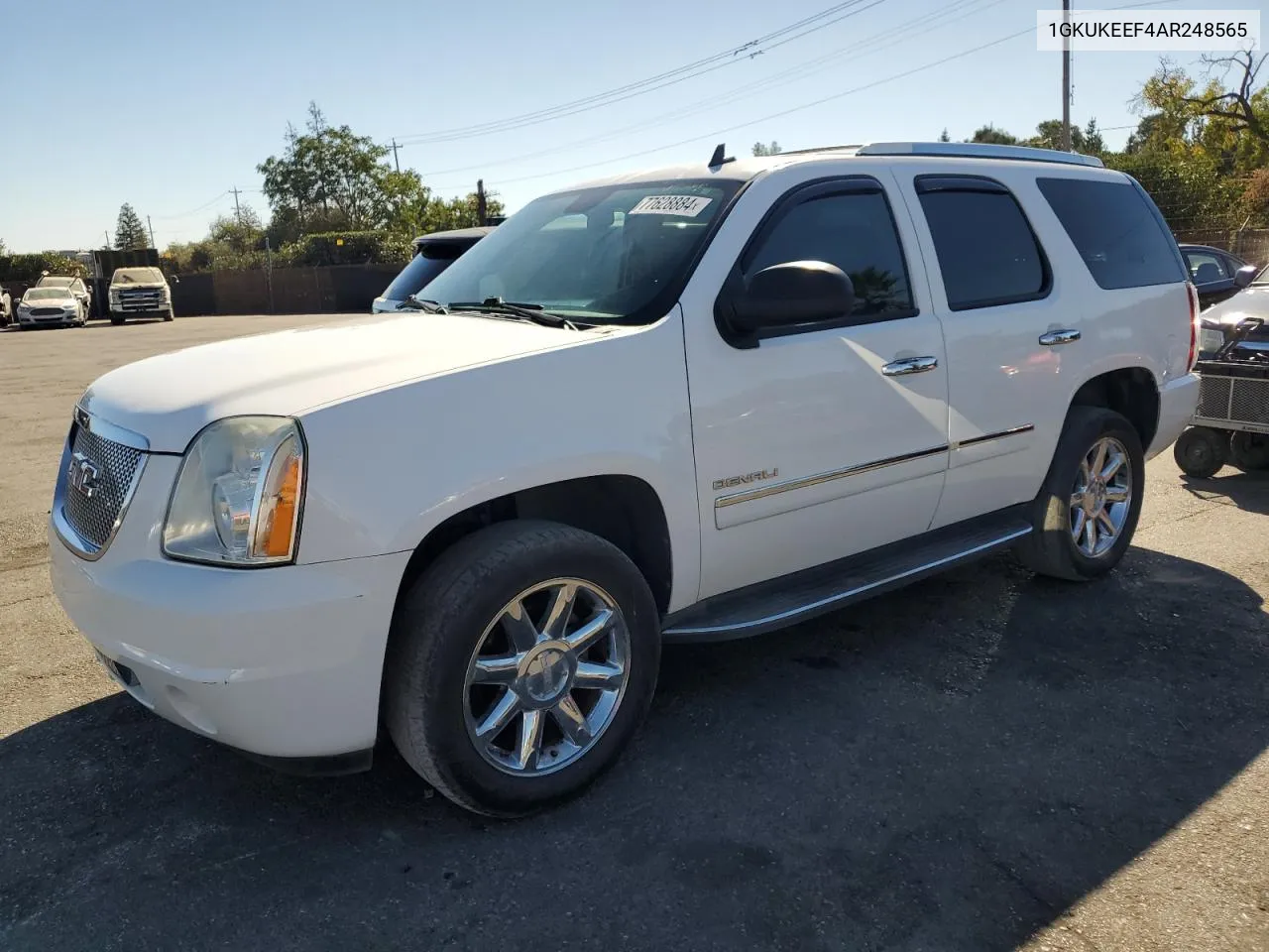 2010 GMC Yukon Denali VIN: 1GKUKEEF4AR248565 Lot: 77628884