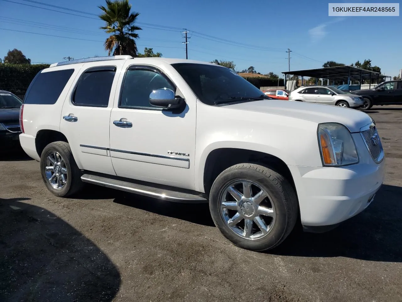 2010 GMC Yukon Denali VIN: 1GKUKEEF4AR248565 Lot: 77628884