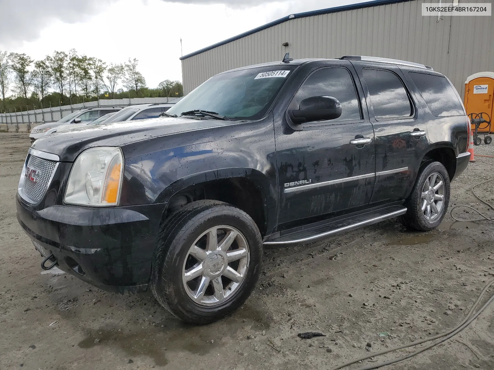 2011 GMC Yukon Denali VIN: 1GKS2EEF4BR167204 Lot: 50505114