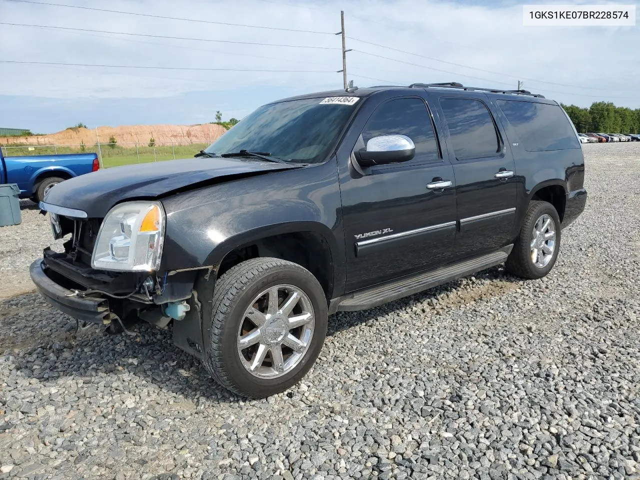 2011 GMC Yukon Xl C1500 Slt VIN: 1GKS1KE07BR228574 Lot: 56414364