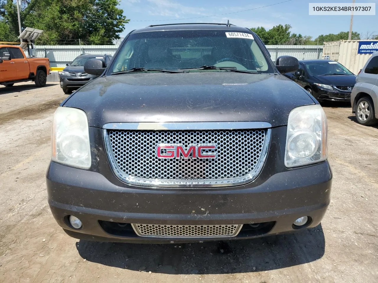 1GKS2KE34BR197307 2011 GMC Yukon Xl K1500 Slt