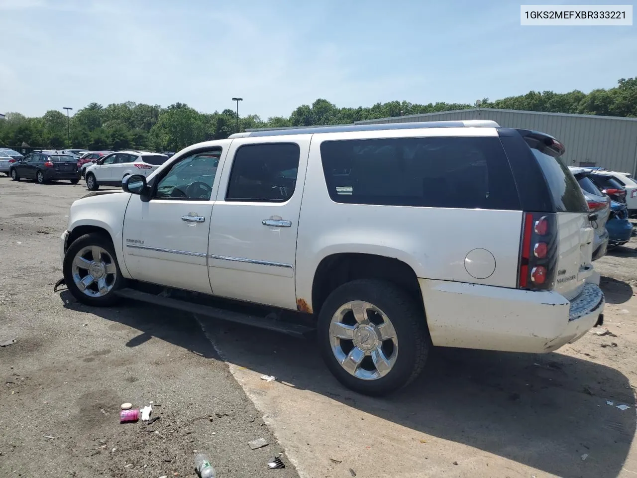 2011 GMC Yukon Xl Denali VIN: 1GKS2MEFXBR333221 Lot: 60707204