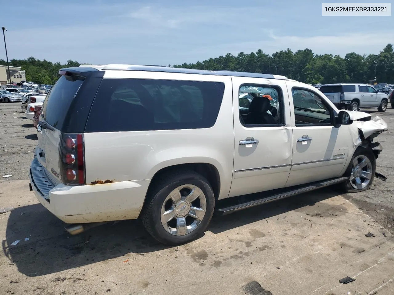 2011 GMC Yukon Xl Denali VIN: 1GKS2MEFXBR333221 Lot: 60707204