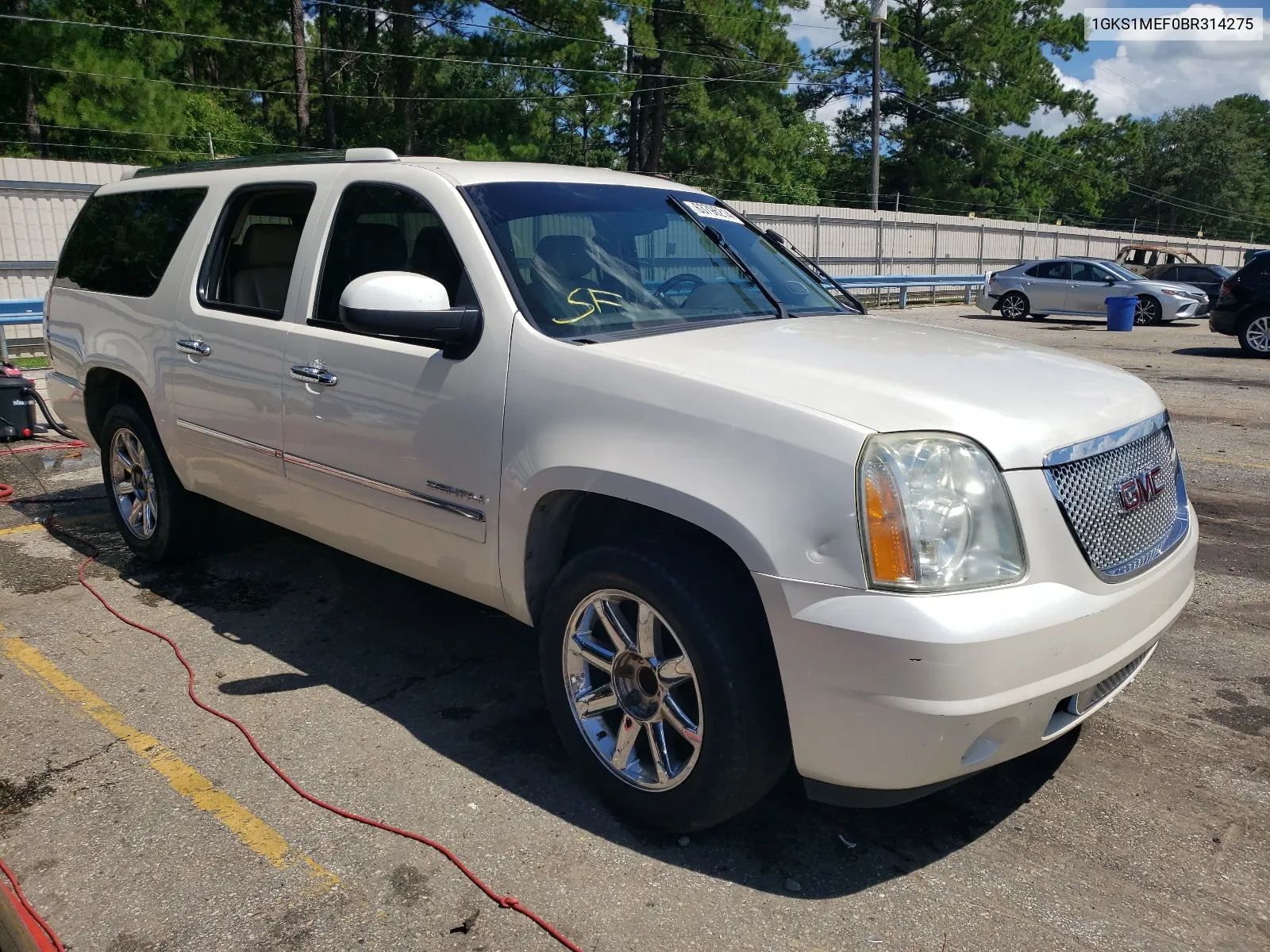 2011 GMC Yukon Xl Denali VIN: 1GKS1MEF0BR314275 Lot: 63796214