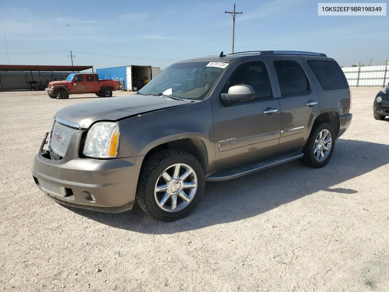 2011 GMC Yukon Denali VIN: 1GKS2EEF9BR198349 Lot: 65791124