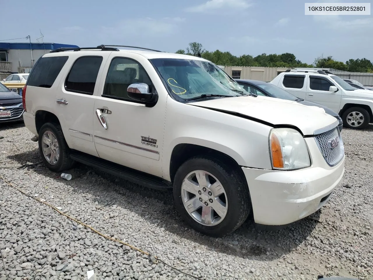 2011 GMC Yukon Slt VIN: 1GKS1CE05BR252801 Lot: 65855954