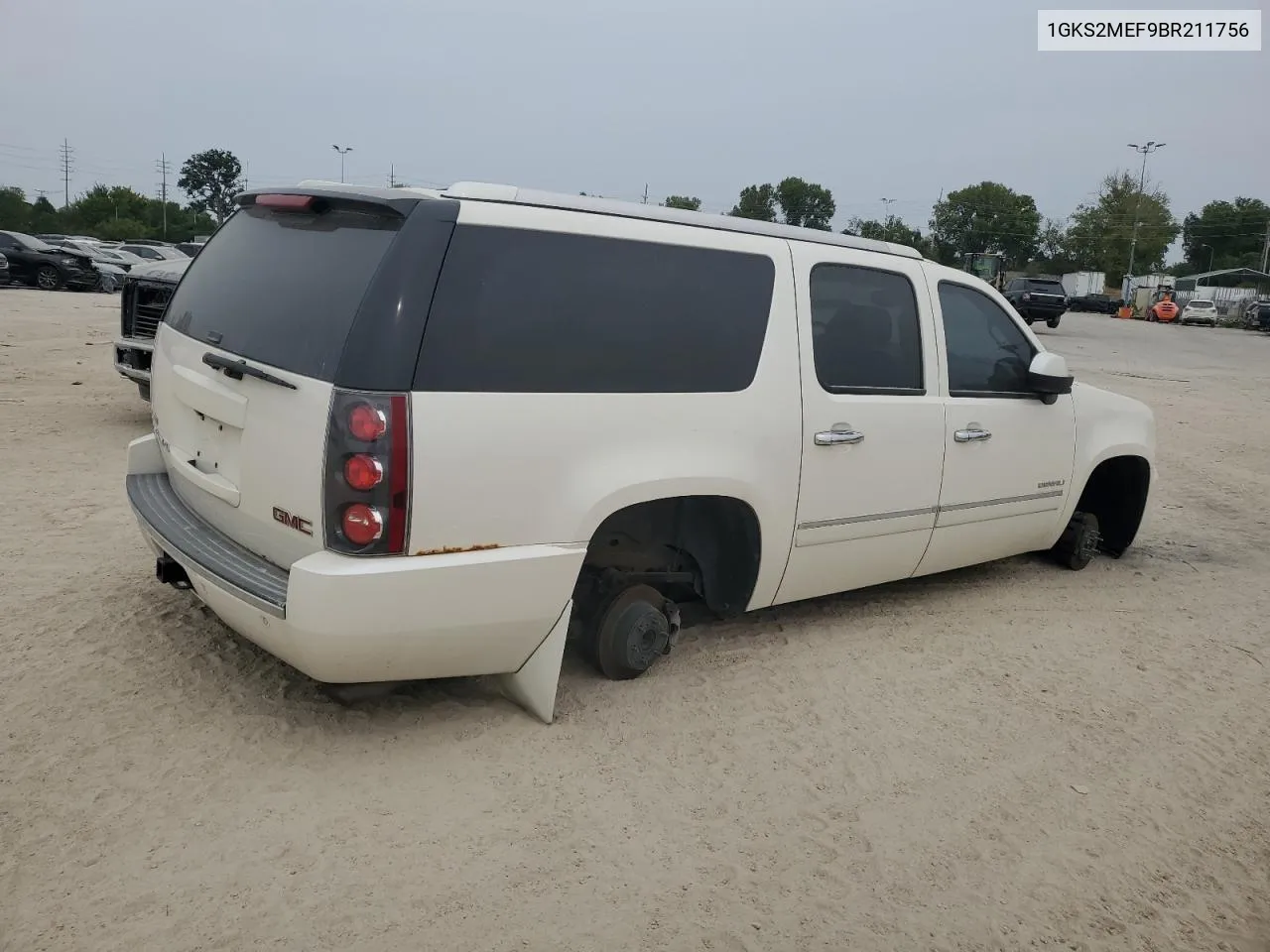 2011 GMC Yukon Xl Denali VIN: 1GKS2MEF9BR211756 Lot: 66015034