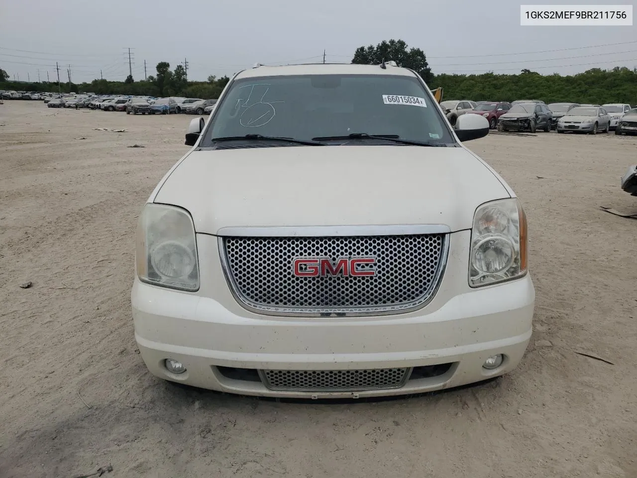 2011 GMC Yukon Xl Denali VIN: 1GKS2MEF9BR211756 Lot: 66015034