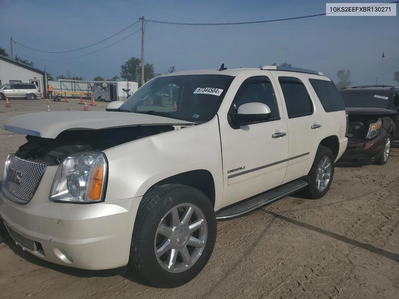 2011 GMC Yukon Denali VIN: 1GKS2EEFXBR130271 Lot: 67344504