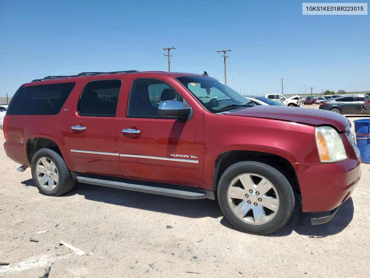 2011 GMC Yukon Xl C1500 Slt VIN: 1GKS1KE01BR223015 Lot: 67594124