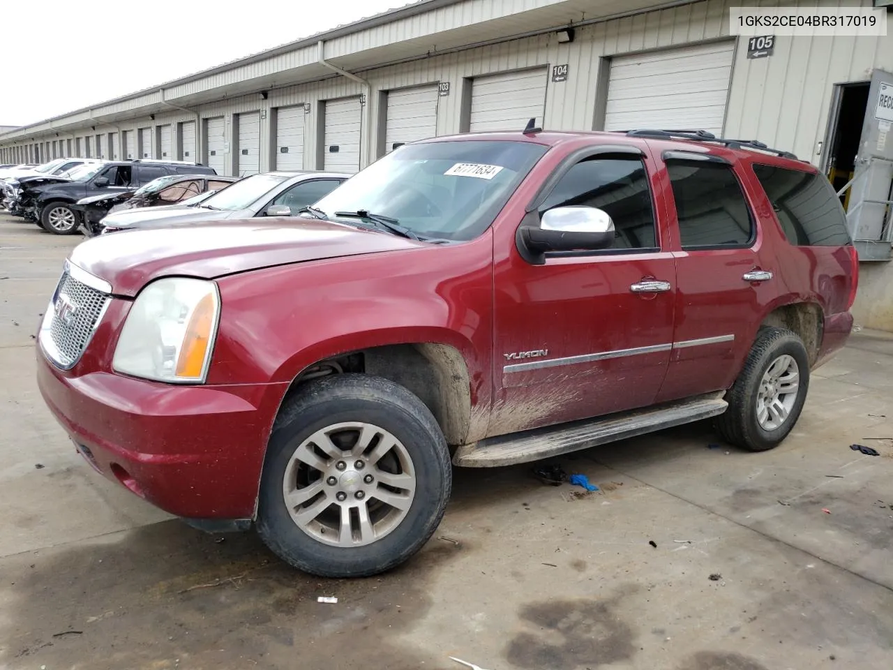 2011 GMC Yukon Slt VIN: 1GKS2CE04BR317019 Lot: 67771634