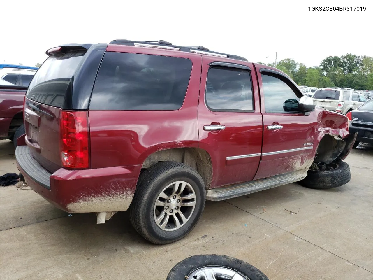 2011 GMC Yukon Slt VIN: 1GKS2CE04BR317019 Lot: 67771634