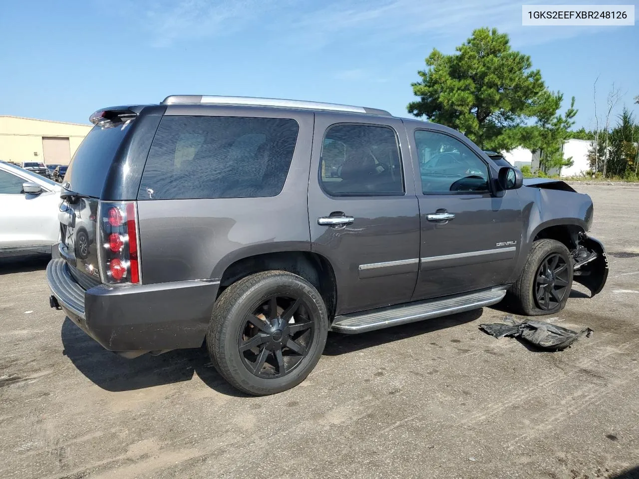 2011 GMC Yukon Denali VIN: 1GKS2EEFXBR248126 Lot: 68447494