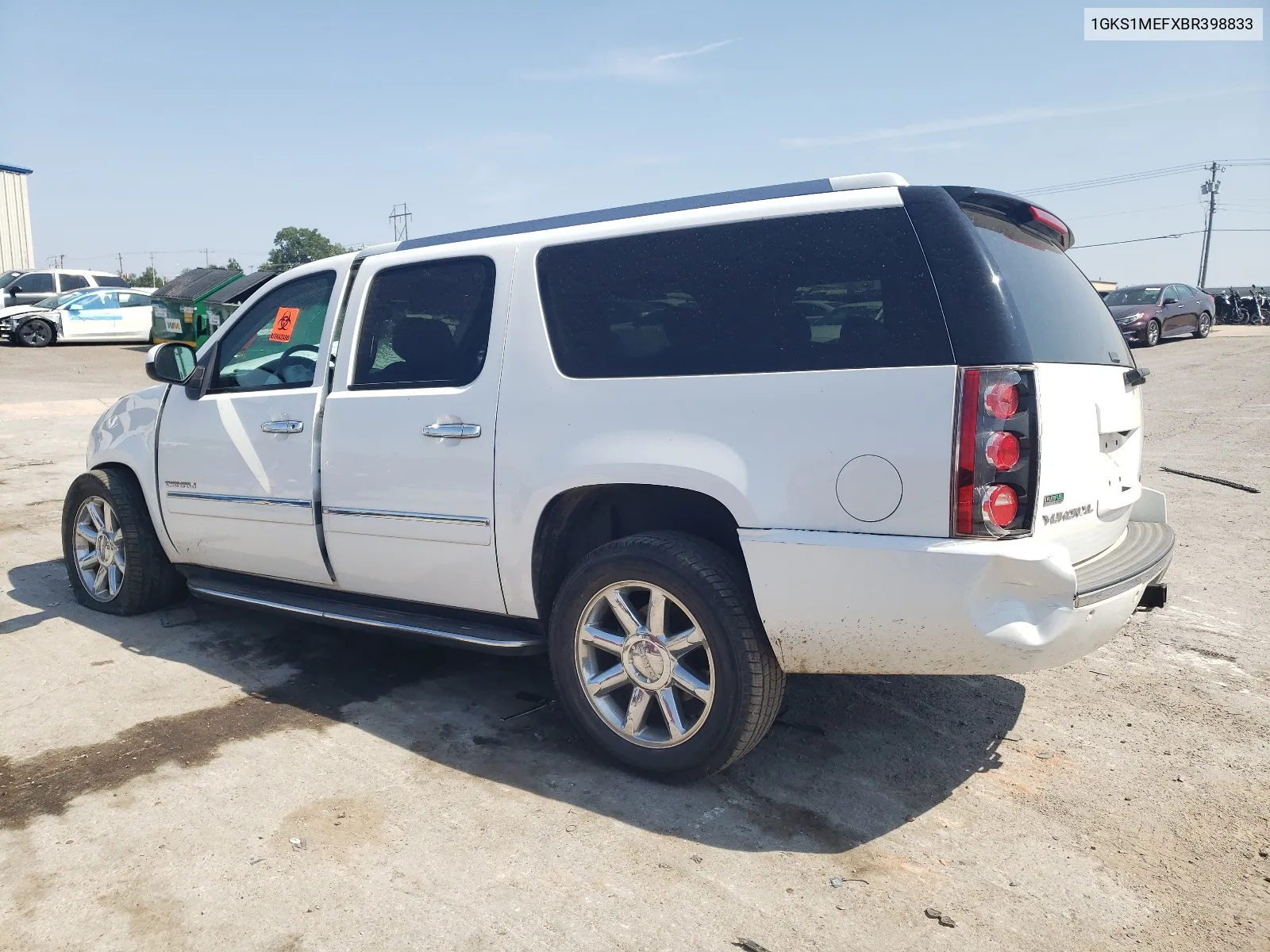 2011 GMC Yukon Xl Denali VIN: 1GKS1MEFXBR398833 Lot: 68621664