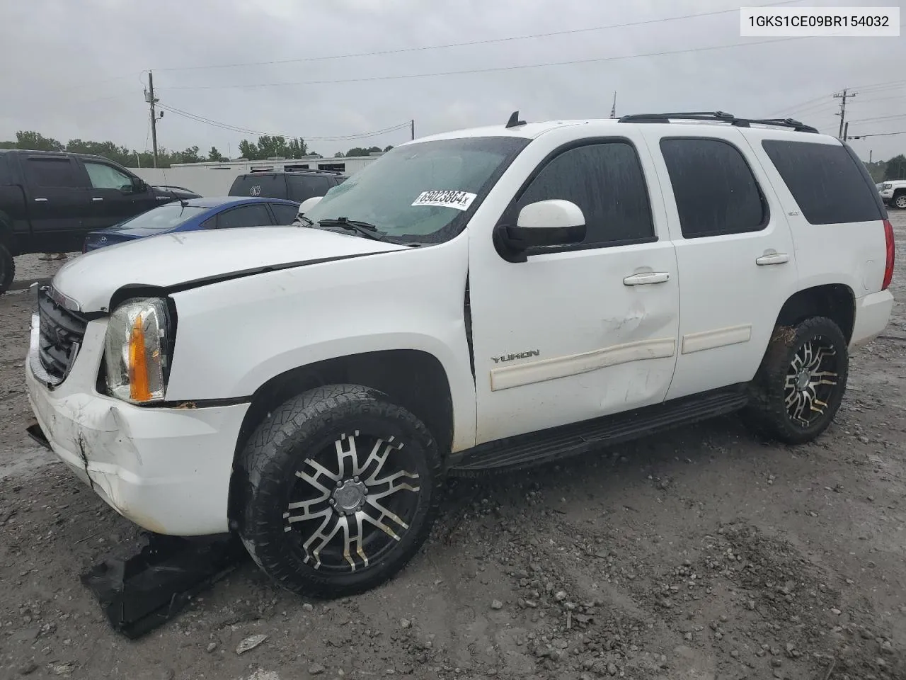 2011 GMC Yukon Slt VIN: 1GKS1CE09BR154032 Lot: 69023864