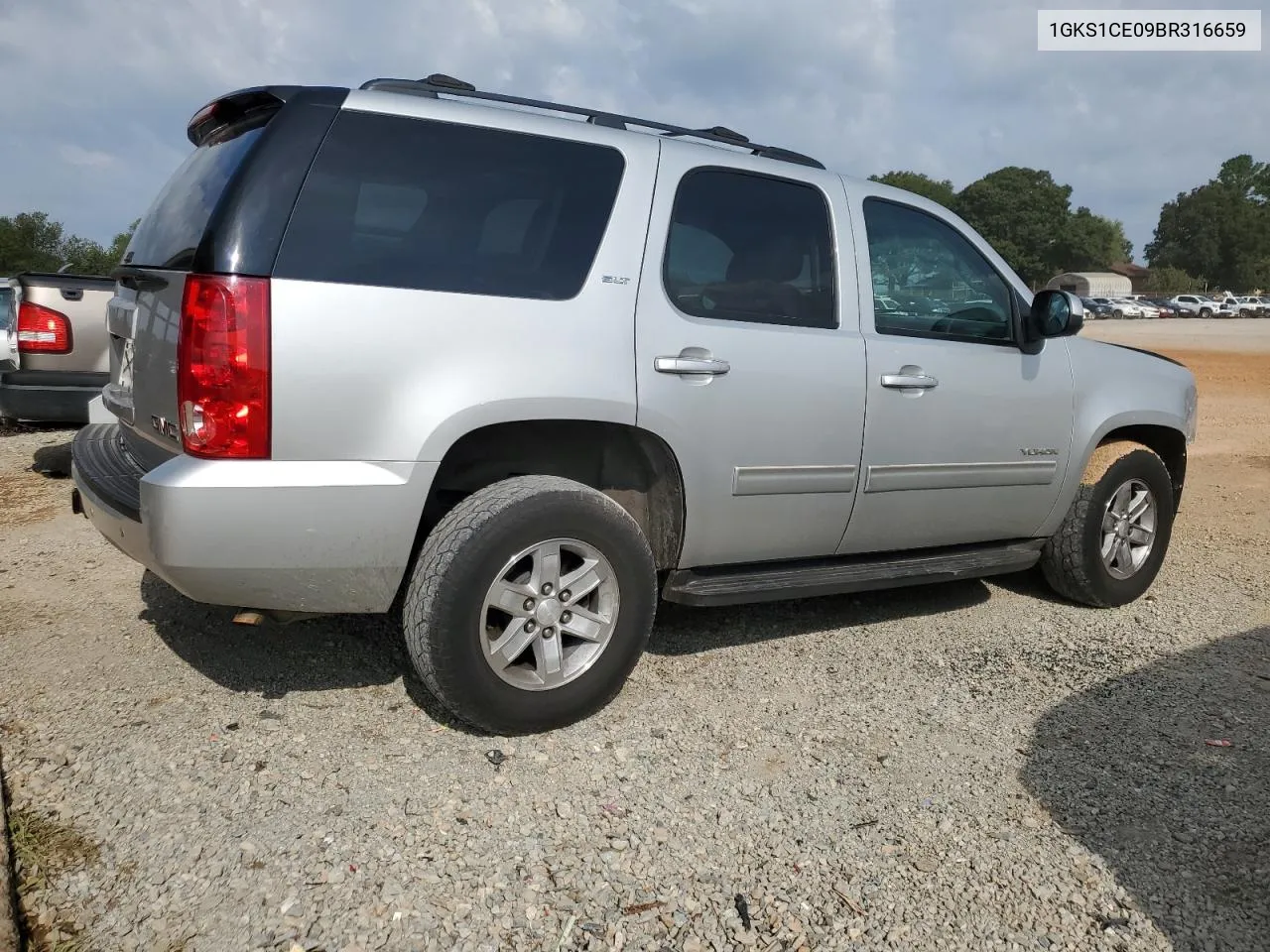 2011 GMC Yukon Slt VIN: 1GKS1CE09BR316659 Lot: 70010254