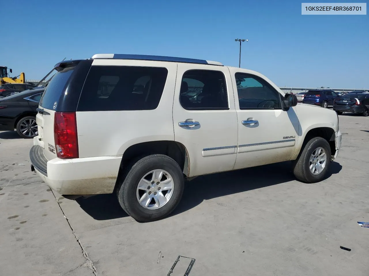 2011 GMC Yukon Denali VIN: 1GKS2EEF4BR368701 Lot: 72219514