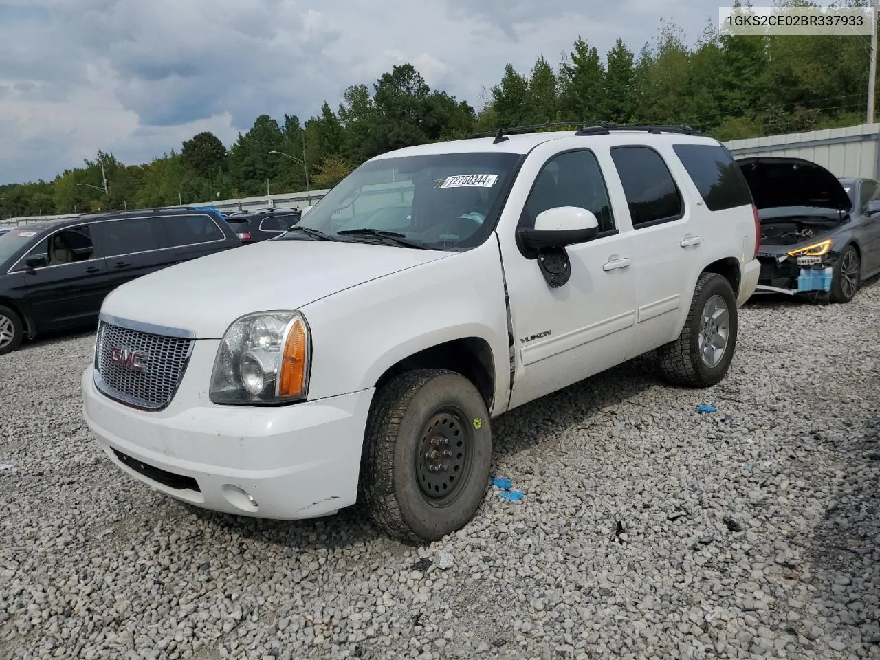 2011 GMC Yukon Slt VIN: 1GKS2CE02BR337933 Lot: 72750344