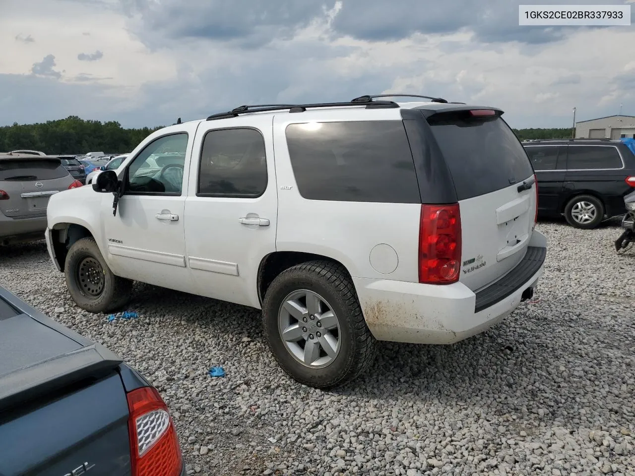 2011 GMC Yukon Slt VIN: 1GKS2CE02BR337933 Lot: 72750344