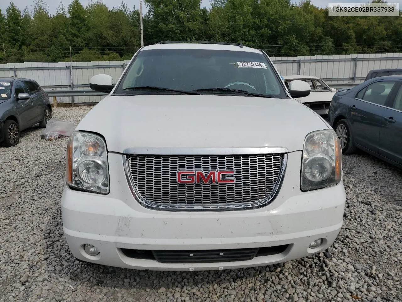 2011 GMC Yukon Slt VIN: 1GKS2CE02BR337933 Lot: 72750344