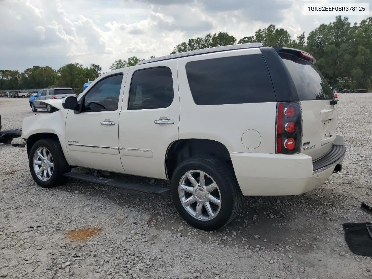 2011 GMC Yukon Denali VIN: 1GKS2EEF0BR378125 Lot: 72920364