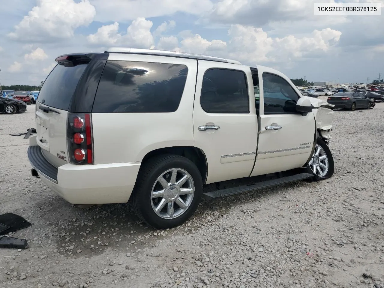 2011 GMC Yukon Denali VIN: 1GKS2EEF0BR378125 Lot: 72920364