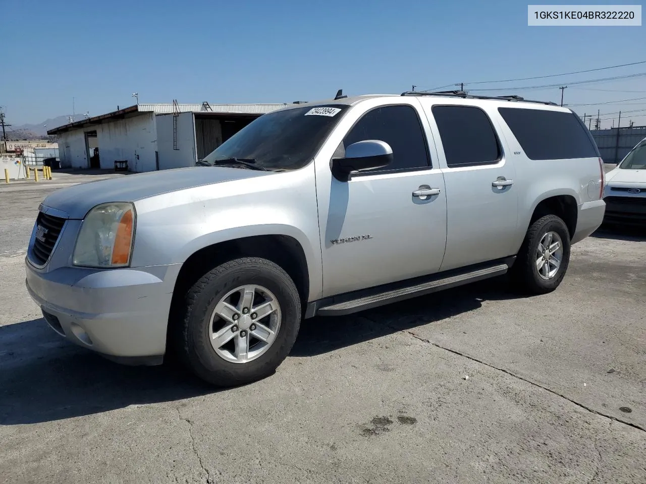 2011 GMC Yukon Xl C1500 Slt VIN: 1GKS1KE04BR322220 Lot: 73423994