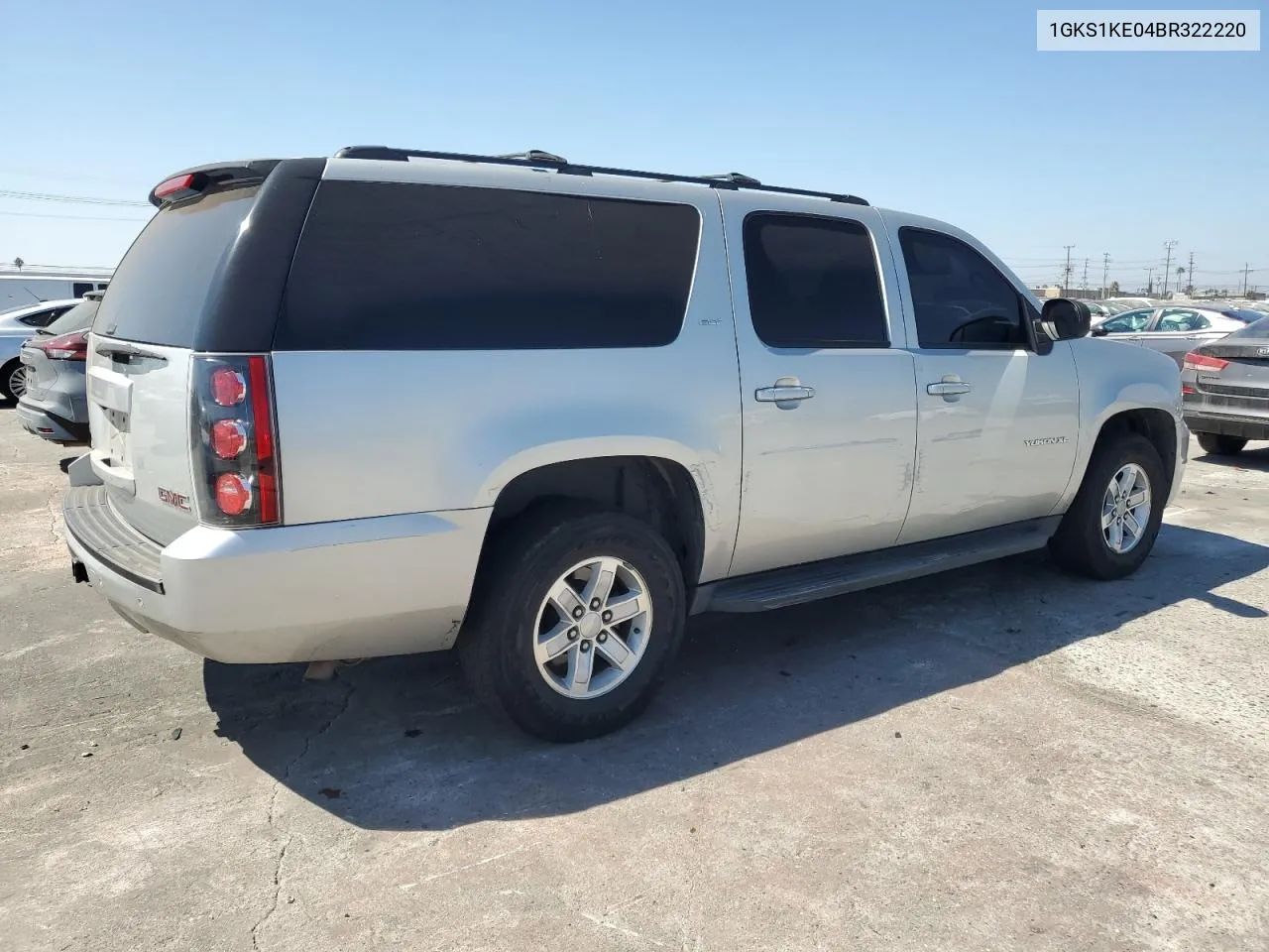 2011 GMC Yukon Xl C1500 Slt VIN: 1GKS1KE04BR322220 Lot: 73423994