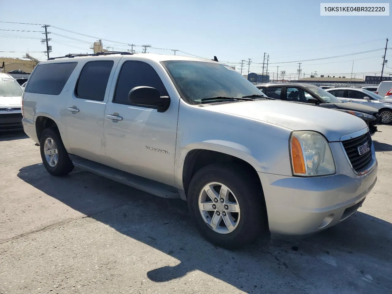 2011 GMC Yukon Xl C1500 Slt VIN: 1GKS1KE04BR322220 Lot: 73423994